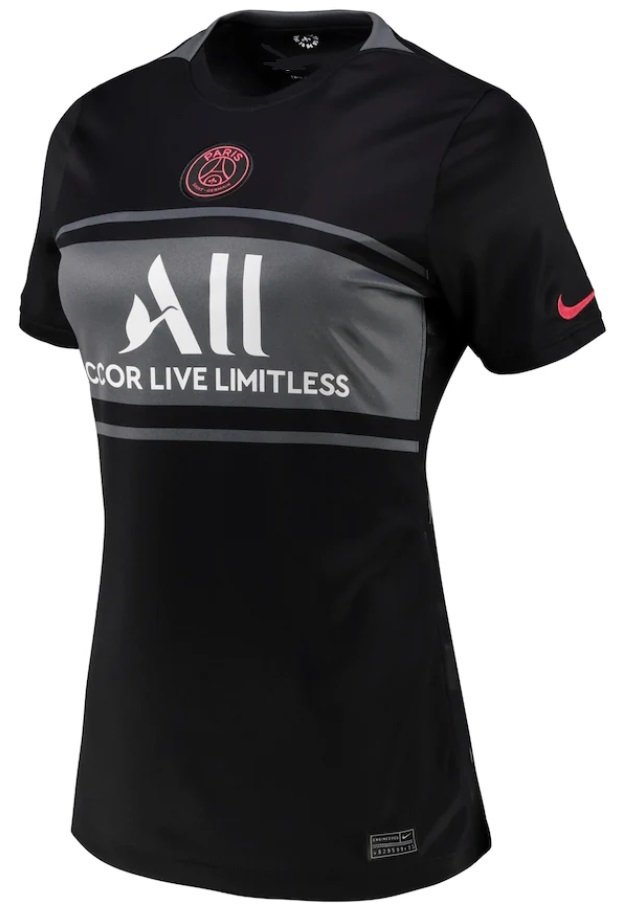 Camisa Feminina III PSG 2021 2022 Third